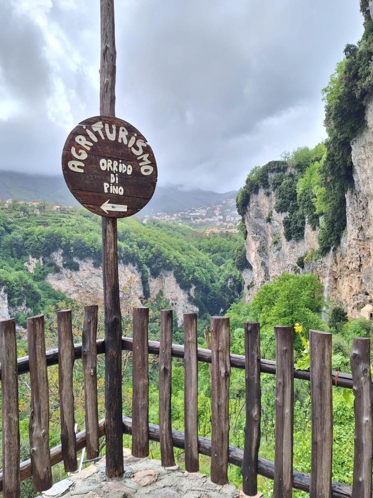 Agriturismo Orrido Di Pino Agerola Exteriér fotografie